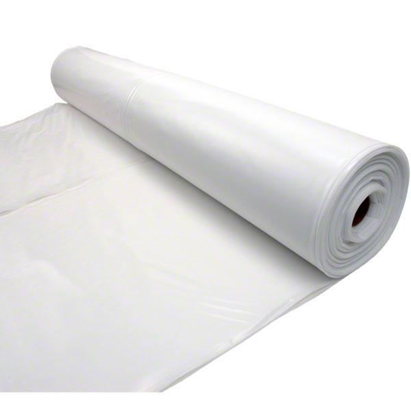 Dura Smooth - 20mil - Heavy Duty Black/White Polyethylene Plastic Sheeting